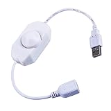 LED Licht Dimmer - Dimmer Steuergerät, Tragbarer Controller Schalter | Gleichmäßige Beleuchtungssteuerung Zubehör, LED Strip Dimmerschale mit Robustem Einpoligem Regler für Langlebiges Licht
