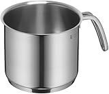 WMF Provence Plus Milchtopf Induktion ohne Deckel 14 cm, Milchkochtopf, Kochtopf Induktion 1,7l, Cromargan Edelstahl poliert, unbeschichtet, backofengeeignet