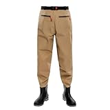 BKDWSK Anglerhose Wasserdicht mit Stiefel, Nylon-Wathose, Leichte Wathose, Angelhose für Angeln, Bauernhöfe, Bauarbeiten, Gärten, Wasserdicht, Atmungsaktiv,A-38