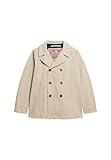 Superdry Herren The Merchant Store – Cabanjacke aus Twill Stonewash Taupe Braun XL