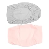Holibanna 2 Stck. Wickelauflagenbezug Für Babys Kind Wasserdicht Pads Unterlage Windel Konturiert Wickeltischabdeckung Abnehmbarer Wickelauflagenbezug Wickelauflagenbezüge Baumwolle
