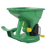 EGUIAS Handheld Seed Planter Tragbarer Gartenstreuer Tragbarer Handpflanzer für den Gartenbauernhof mit 1,5 l Fassungsvermögen 5 Gänge Energiesparend