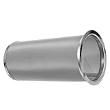DECOMELODY Edelstahl Kaffee und Teesieb mit Griff Wiederverwendbarer Metallfilter für Filterkaffee und Losen Tee Langlebig Feinmaschig Einfach zu Reinigen Geeignet für Zuhause