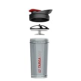ROCKITZ Protein Shaker 500ml mit einzigartigem Konzept - dicht + leichte Reinigung + Protein Mischfeder = perfekt cremige Shakes ohne Klumpen – Premium Fitness Shaker Proteinshake