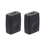 VCE HDMI Kupplung HDMI Buchse auf HDMI Buchse HDMI Verlängerung Verbinder 3D 4K HDR ARC für PC-Laptop, LCD LED Monitor TV, PC-Laptop, PS4, Xbox, 2 Stück