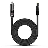 iHaospace Kfz Zigarettenanzünder auf DC 8 mm, DC7909 Stecker 12V Auto Ladekabel Auto Ladegerät Autoladegerät 12 V Kompatibel mit Bluetti EB3A EB70 Jackery Explorer 160/240/500/1000 Laptop