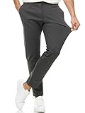Indicode Herren Rodekro Performance Pants | Chinohose Herrenhose Super Stretch Stoffhose Bequeme Business Hose für Männer Charcoal Mix, 36/30