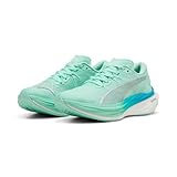 PUMA Deviate Nitro 3 Damen-Laufschuhe, Grün, Mint Melt/Speed Blue, 38.5 EU