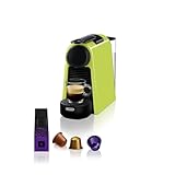 Nespresso De’Longhi Essenza Mini Kaffeekapselmaschine Lime Green, 19 Bar Pumpendruck, 0,6l Wassertank, für Espresso & Lungo, kleine Maschine – große Kaffeemomente, EN85.L