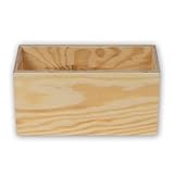 TimeTEX - Kiefernholz Karteikasten Petra | Einfacher Zugriff auf Materialien im Format A5. Umweltfreundlich aus Kieferholz gefertigt, bietet natürliche Haptik & Stabilität | Inhalt: 1x Karteikasten