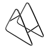 VICASKY Geschirrregal tassenregal küche tischdeko esstisch Tassenuntersetzer Aufbewahrung Stichwort Name machen küchenutensilien Achterbahn-Unterstützung Eisengestell für Untersetzer Black