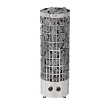 Harvia Cilindro Saunaofen-PC90 9,0 integrierten Steuergerät, Farbe: Edelstahl, 9 kW