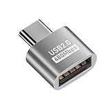 Generisch USB-Adapter | 480 MBit/s Datentransfer Konverter,Hochgeschwindigkeits Konverter Für Externe Festplatte Tablet Smartphone Entertainment System