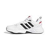 adidas Herren Strutter Shoes, Cloud White / Core Black / Active Red, 41 1/3 EU