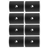 VICASKY 8 Stück Tischfußball Zubehörset Robuste Eisenstangenstopper und Stoppringe für 12m Kickertische Langlebige Ersatzteile für Reibungslosen Spielablauf