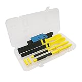 SHINEOFI Polierset für Schmuck Handpolierwerkzeug mit Schleifpapier für DIY Schmuckherstellung Effektives Werkzeug zum Polieren und Glänzen von Oberflächen