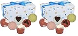 Bomb Cosmetics Chocolate Bath, Geschenkset, 2er Pack (1 x 6 Stück)