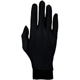 Roeckl Erwachsene Silk Unterziehhandschuhe, Schwarz, XL