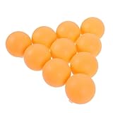GANAZONO 50 Stück Trainings Pong bälle mit Löchern Langlebige Abs tischtennisbälle mit Silikonstopfen Glatte Oberfläche für Beer Pong Tischtennisübungen und Partyspiele Gelb