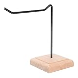 Beavorty Ohrringe Display Rack Holz und Eisen Einlagig für Schmuckaufbewahrung und Organisation zu Hause für Ohrringe und Nieten Elegantes Design für Verschiedene