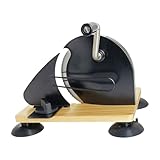 Fenteer Brotschneider aus Edelstahl, Brotlaibschneider, Backwerkzeug, tragbare Anleitung, manuelles Schneidewerkzeug für knuspriges Brot, Bagel, Style C