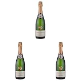 Francois Martenot - Crémant de Bourgogne Brut - Sekt aus Beaune, Frankreich (1 x 0.75 l) (Packung mit 3)