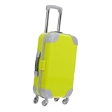 Beaupretty Miniatur Koffer für Puppenhäuser Realistischer Trolley Koffer Leuchtendem Perfektes Zubehör für Miniatur Dekoration und Kreatives