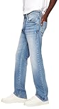 LTB Jeans Herren Tinman 401 - Bootcut Mid Rise Basic-5-Pocket Light Wash Blau aus Baumwollgemisch - Größe W30L32