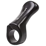 M-Wave Be Anatom In Lenkerzusatzgriff, BarEnds, Schraubgriffe für Fahrradlenker, Lenkergriffe für MTB, Reise Fahrrad, für 22.2mm Lenker, Magnesium, schwarz