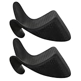 Ipetboom 2St Shampoo-Bettkissen Conditioner Bausatz Luxus-Badekissen für die Badewanne Firma Einheit Salonzubehör Salon Waschbecken Nackenkissen Frisierwannenkissen Salonkissen PVC Black
