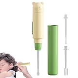 Pinzette, Pinzette für Babys, Nasenreinigung, Baby-Nasenzange, Nasenzange, Pinzette, Pinzette aus Kunststoff mit rundem Kopf, für Nasenreinigung und Ohrenschmalz für Babys