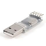 New Lon0167 USB 2.0 Typ A Stecker auf UART TTL 5-polige Sensor-Modul Blitzkarte(USB 2.0 Typ A Stecker auf UART TTL 5 Pin Sensormodul Flash-Board