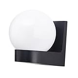 Veemoon 1Stück Außenwandleuchte LED Moderne Gartenbeleuchtung für Veranda und Terrasse Dekorative Wasserdichte Außenlampe Stilvolle Wandleuchte für Garten und Rasen