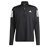 adidas Herren Own The Run Half-Zip Jacket Track Top, Black, L