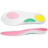 Orthopädische Einlegesohlen Herren Damen Weich Fußgewölbestütze Einlagen Komfort Arch Support Schuheinlagen für Plattfuß Plantar Fersensporn Fußschmerz Fasciitis