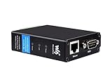 Waveshare Rail-Mount Serial Server, RS232/485/422 to RJ45 Ethernet Module, TCP/IP to Serial Common Ethernet Port Supports Modbus Gateway for Data Acquisition, Intelligent Instrument Monitoring