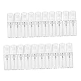 MUELODSIC 20 Stück Schaumpumpflaschen aus Kunststoff Nachfüllbare Schaumseifenspender mit Auslaufschutz Leere Pumpspender für Flüssigseife Shampoo und Duschgel Tragbare Handseifenbehälter