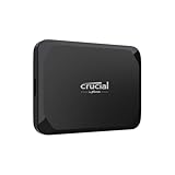 Crucial X9 1TB Portable SSD Festplatte, bis zu 1050MB/s, kompatibel mit PC, Mac und Spielekonsolen, Externe SSD, USB-C 3.2 - CT1000X9SSD902