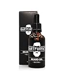 BARTFORMAT® Bartöl (50 ml) - Bartpflege Öl für einen Weichen Bart - mit Jojoba, Aloe Vera und Kamillen Öl (Neutral)