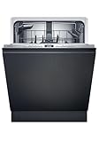 Siemens SN63EX27AE, iQ300, Smarter Geschirrspüler 60 cm Vollintegriert, Made in Germany, Besteckkorb, varioSpeed, automatische Türöffnung, hohe Hygieneleistung, automatik Programme, Gebürsteter Stahl
