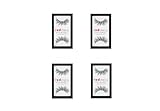 Red Cherry Wimpern - #WSP Wispy Multipack (4 Paar) - Professional Echthaarwimpern 4 Paar Eye-lashes für den natürlichen Look