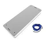 Kisangel Eva Schaum Bootspuffer Grauer Stoßdämpfer mit Mehrschichtiger Polsterung Uv Salzwasserbeständig Weicher Seiten Kantenschutz für Segelboote Yachten und Bass-Boote