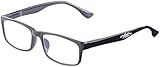infactory Bildschirmbrille: Augenschonende Bildschirm-Brille mit Blaulicht-Filter, +1,0 Dioptrien (Bildschirmbrille mit Sehstärke, PC Brille mit Sehstärke, Senioren Handy)