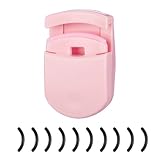 Eupneicu Rosa Wimpernzange, Wimpernzange Pads [10 Stück], Schwarz Wimpernzange Silikon Pads, Für Frauen Mädchen Kein Kneifen Oder Ziehen Passend Für Alle Augenformen