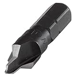 wolfcraft Bohrsenker WS Ø 3-8 mm I 2546000 I 2-in-1-Produkt: Vorbohrer und Senker