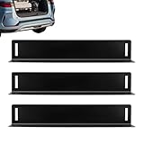 Car Trunk Organizer, Multipurpose Storage Blocks, 11.81x1.57x1.97 Inches Cargo Divider Set, Wool Carpet Material, 3-Piece for Sedans, Vehicle Back Seats, Grocery Organization