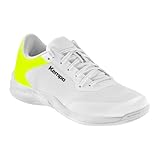 Kempa Damen Kourtfly Three W Sport-Schuhe, weiß/Fluo gelb, 39 EU