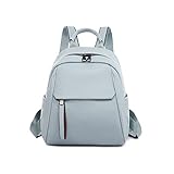 Modischer PU-Leder-Schulrucksack, College-Schultasche, Rucksäcke für Studenten, Teenager, Jungen, Mädchen, Reisen, Freizeit, grau