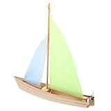 VICASKY Segelmodell Spielzeugboot bastelzeug für für Puzzle Bausätze für Segelboote aus Holz zum Zusammenbauen aus Holz Stoff