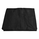 Besttoolifes Ersatz-Strandkorbbezug, dauerhaftes Polyester-Schlingengewebe, 120 x 45 cm, passend für Liegestühle, Terrassenliegen, Picknick- oder Angelstühle (schwarz)